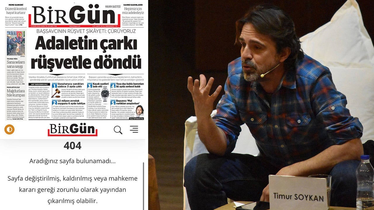 Timur Soykan’ın erişime kapatılan haberi, yılın haberi seçildi: Okumak yasak!