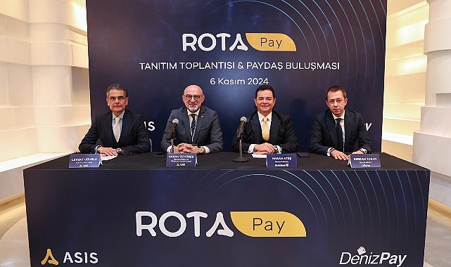 DenizPay ve Asis iş birliğiyle geliştirilen akıllı şehir kartı ROTAPay’in paydaş tanıtımı yapıldı