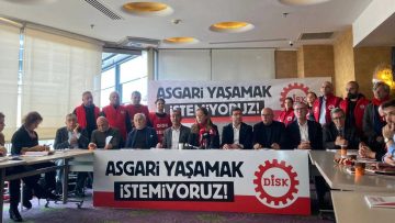 DİSK, asgari ücret ile ilgili taleplerini açıklıyor