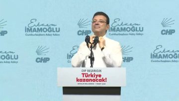 İmamoğlu: “Sesim kısılsa da, ayağıma taş bağlasalar da size güveniyorum”